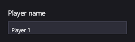 A label and a text box